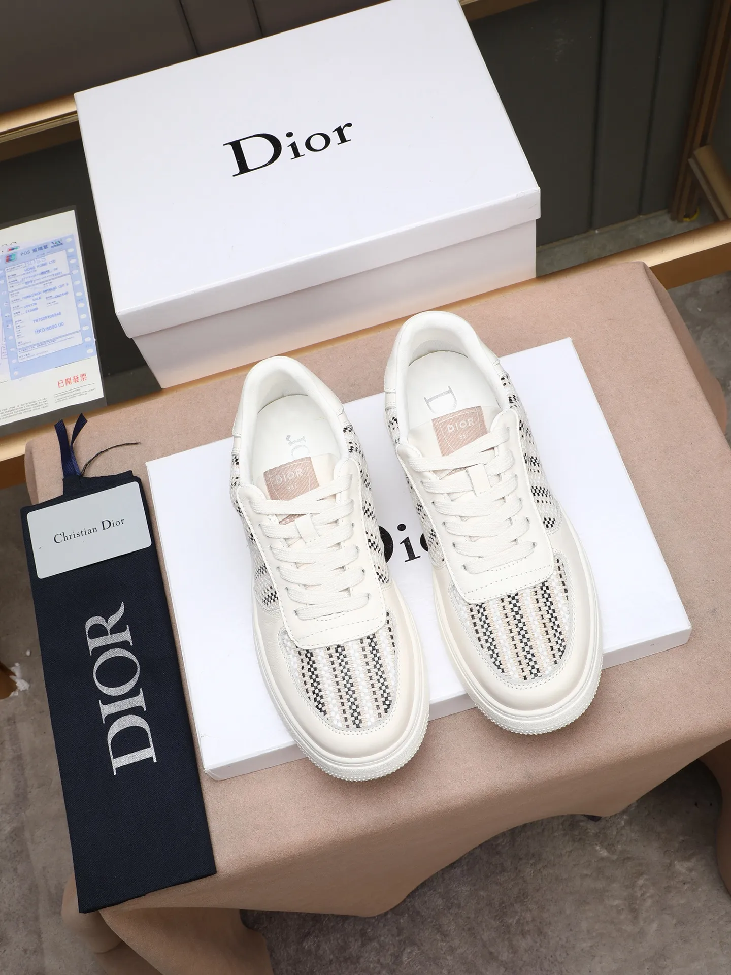 Men's men's shoes💰420 [Dior] small cloth shoes, waterproof fabric imported from Italy➕breathable sheepskin lining! Ultra-light and wear-resistant outsole. Super comfortable size: 38-44